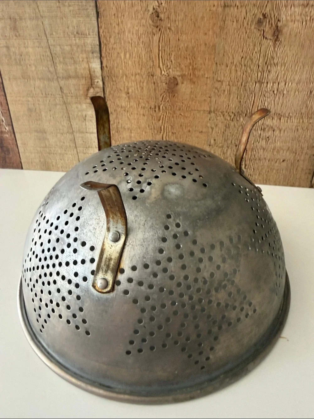 VTG 7 Star Aluminum Colander